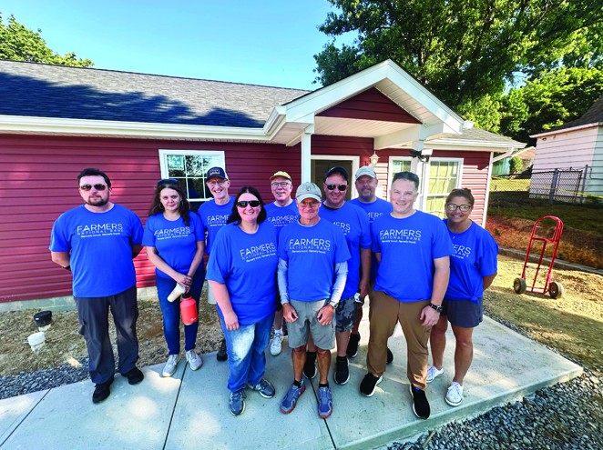 Members of our PA team assisted on a Habitat for Humanity