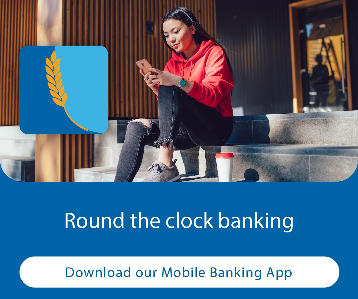 Mobile Banking Ad